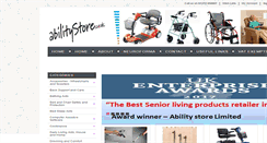 Desktop Screenshot of abilitystore.co.uk